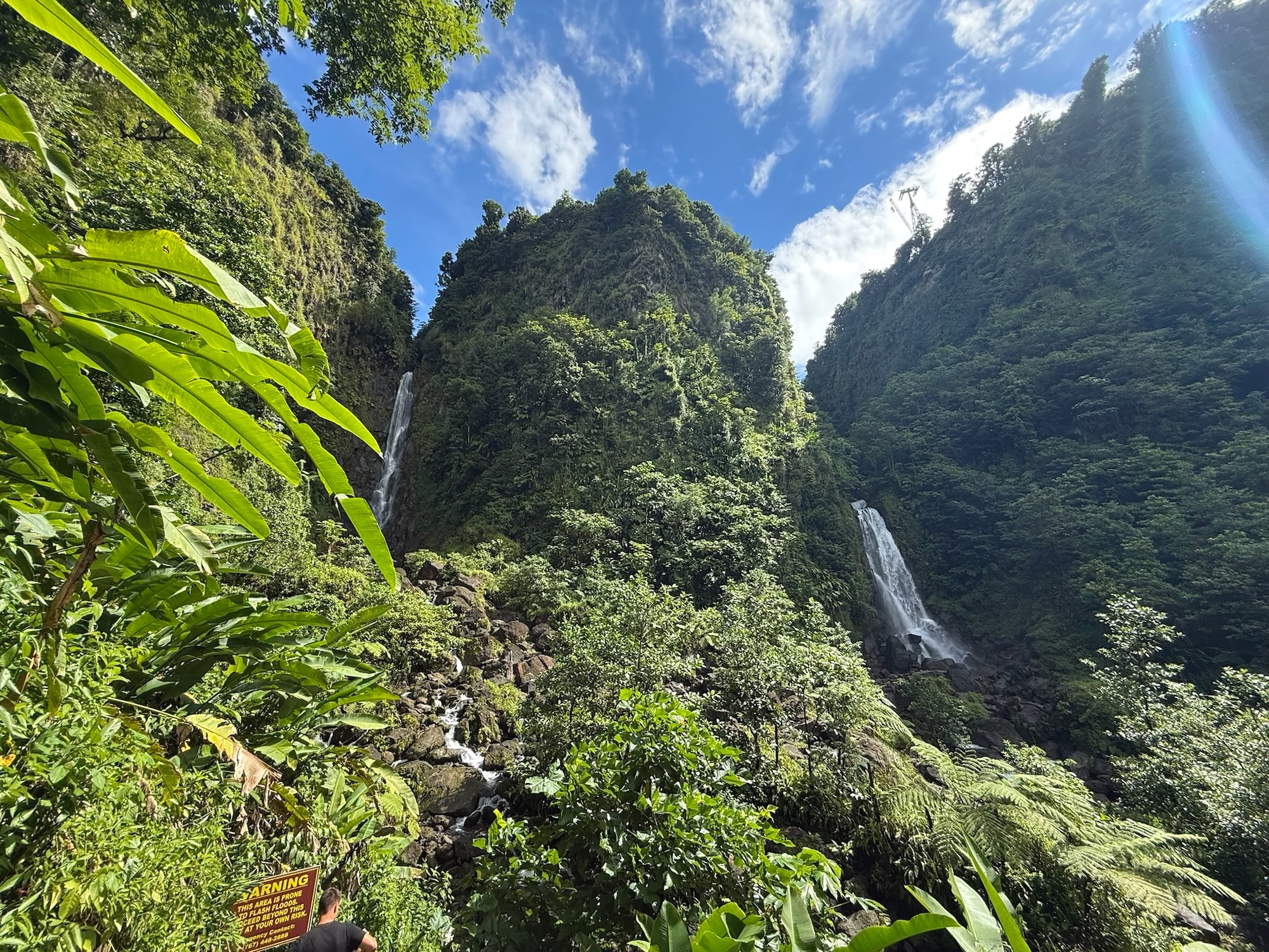 IMG_7986 Die Trafalger Falls auf Dominica