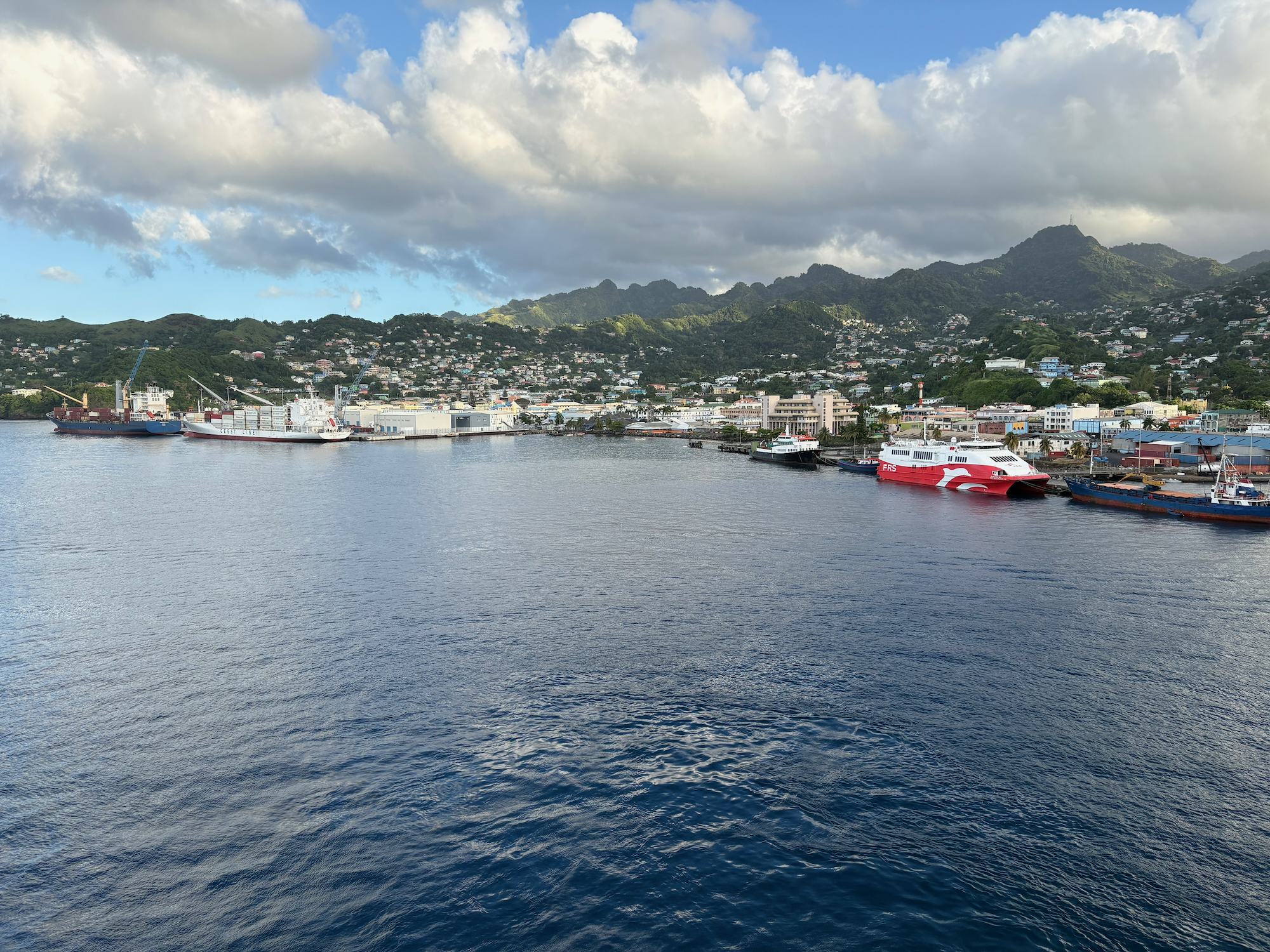 Der Hafen von St. Vincent